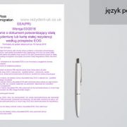 tłumaczenie formularza EEA (PR)